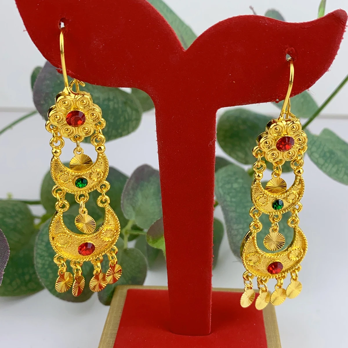 Women Accessories Dubai - Hint Damla Dangle Küpe Takı Kızlar