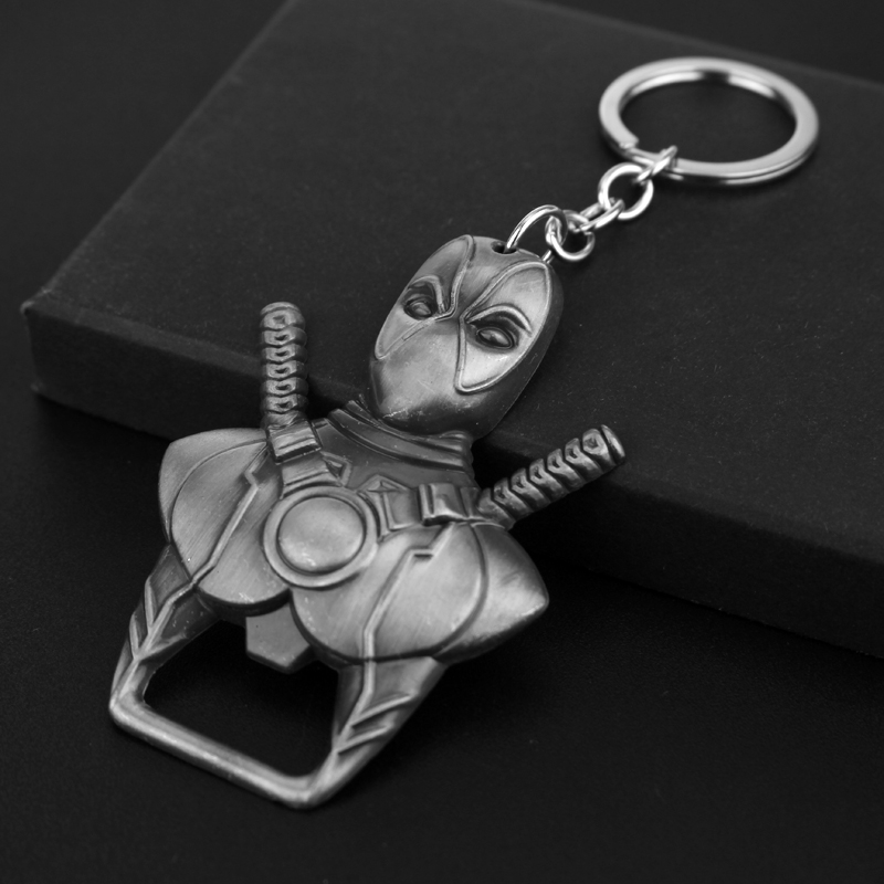 Women'S Accessories Clothing - Deadpool Anahtarlık Trendy Kişiselleştirilmiş Anahtarlık Şişe