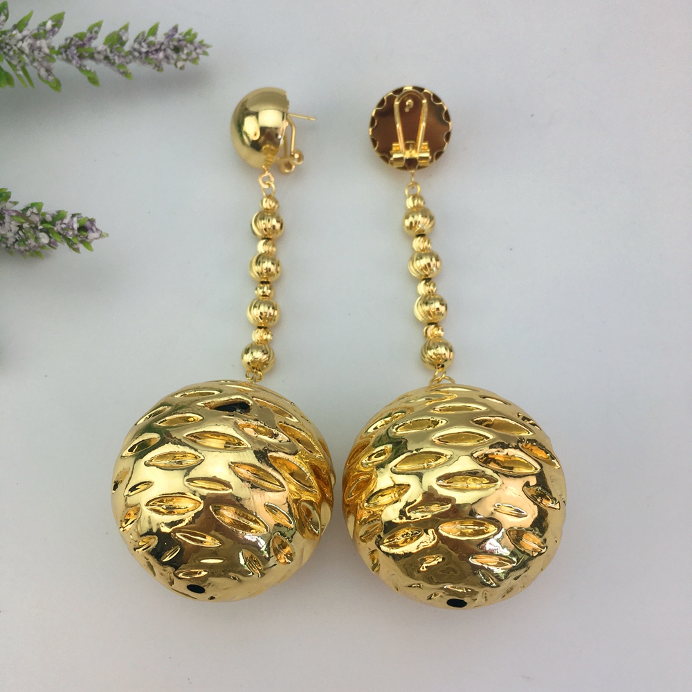 Women Accessories Dubai - EMMA Moda Dubai Altın Rengi Büyük