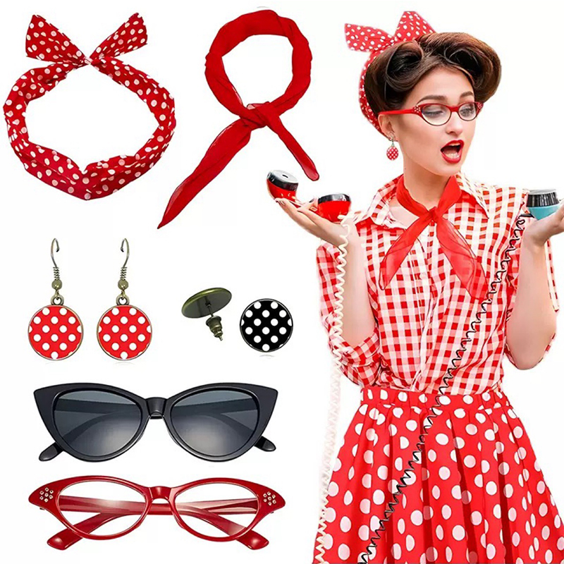 1950'ler süslü elbise kostüm a - Women'S Accessories In The 1950S incelemesi ve fiyatı