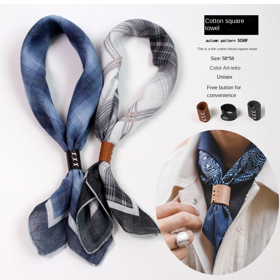 Düğmeleri ile erkek kare eşarp - Silk Scarf Square incelemesi ve fiyatı